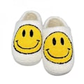 Miniatyrbild 1 av 5: Smiley Face Mjuk Plysch Bekväm Varm Slip-on Tofflor