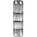 Miniatyrbild 2 av 5: Kökslåda Organizer för bestick Silver Gray C