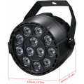 Pikkukuva 3 / 5: Kattopistevalaisin AC90-240V 12 LED-par-valoa 8-kanavainen RGBW-miksauslavavalaistus DMX Strobella ja Sound Active Modilla