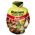 Pikkukuva 1 / 3: 3D Ramen-huppari beef M