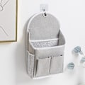 Miniatyrbild 5 av 5: Tyg Förvaring Hängväska Studentrum Förvaring Artefakt Vägghängande Förvaringsväska gray