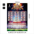 Miniatyrbillede 2 af 4: Tarr World Cup-program (SJB022-DP-BJB2005-UK)
