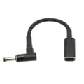USB C til 4.0x1.7 mm DC Hann Adapter 100W Dobbel PD EMARK Chip Plugg Konverter Laptop Ladeadapter
