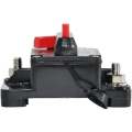 Miniatyrbillede 3 af 5: Circuit Breaker Vandtæt Car Audio Inline Circuit Breaker Manuel nulstilling Sikringsholder DC 12V-48V