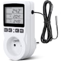 Miniatyrbillede 1 af 5: Termostatstik, digital timer-stik, digital programmerbar stikkontakt med sonde, programmerbar digital timer, opvarmning
