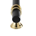 Miniatyrbillede 3 af 3: 5" (128 mm) mat sorte skabstræk, sorte skabstrækker Skab Hardware skab trækker skuffe trækker Kommodetræk