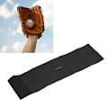Miniatyrbillede 3 af 5: Justerbar elastisk rem til baseball- og softballhandsker - Sort design for øget komfort