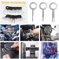 Miniatyrbillede 3 af 5: Terminal Ejector Kit Værktøj til fjernelse af terminaler, elektriske ledninger Bil adskillelsesværktøj Stik Crimp Pin Aftrækker 41 stk.