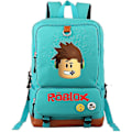 Miniatyrbillede 1 af 5: Virtual World Roblox Rygsæk Computertaske Student Skoletaske-farve-3 color-3