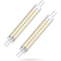 Miniatyrbillede 1 af 5: R7S LED 118mm Dæmpbar 10W, R7S 118mm Pærer Varm hvid 3000K, 10 Watt Tilsvarende halogenlampe 48W 60W 75W, 1000LM, 360 D