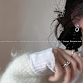 Miniatyrbillede 4 af 5: Øreringe New Arrival Geometry Stud Girls&#39; Modesmykker Ac2524