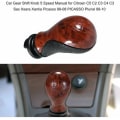 Pikkukuva 2 / 5: Auton vaihteiston nuppi 5 vaihteinen manuaali Sopii malleihin Citroen C5 C2 C3 C4 C3 Sax Xsara Xantia Picasso 99-08 Picasso Pluriel 99-10,