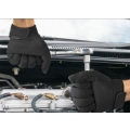 Miniatyrbillede 4 af 5: Mikrofaser-Arbeitshandschuhe Arbeitsgarantie Fahrzeughandhabung Gartenarbeit Stichfeste Handschuhe (HFY-A9049-BL)