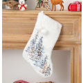 Miniatyrbild 1 av 3: Christmas Tree Snowflake Plyschsockor (Christmas Tree Socks)