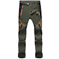 Miniatyrbillede 1 af 2: Herre Colorblock Vandrebukser med Zip-bukser Army Green M