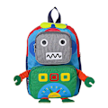 Pikkukuva 1 / 4: Lasten reppu sarjakuva 3d Robot Kindergarten reppu-vihreä Green