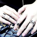 Miniatyrbild 3 av 4: 4x Dam Punk Stack Plain Above Knuckle Ring Midi Finger Band Rings Set Golden