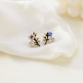Miniatyrbillede 4 af 5: Ørering Flower Studsummer Outfit Piger&#39; Modesmykker Ac3552 A44