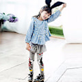 Pikkukuva 4 / 5: Lasten Mickey ja Minnie leggingsit Grey 5-6 Years