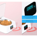 Miniatyrbillede 3 af 5: Automatisk induktionshundeskål i rustfrit stål induktionsfoder til kæledyr Infrarød induktionsfoder til katte USB-opladning Automatisk S
