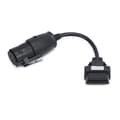 OBD2 30Pin‑16Pin Diagnostikkabeladapter 250mm/9.8in Längd Ersättning för IVECO Lastbilar