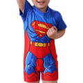 Miniatyrbild 1 av 3: barn Pojkar 3d Baddräkt The Avengers Superhjälte Endelad Jumpsuit Badkläder Superman 3-4 Years
