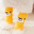 Pikkukuva 3 / 3: Keskikokoiset ja pienet koirat ja lemmikit Four Seasons -kevätsukat yellow M-3-8 catties