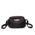 Miniatyrbillede 1 af 4: Unisex multifunktionel vandtæt Oxford stof modetaljetaske Casual One Shoulder Messenger Brysttaske (Sort