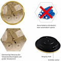Miniatyrbild 5 av 5: Analog väderstation - Analog väderstation för inomhus och utomhus - Består av barometer, termometer och hygr