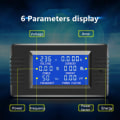 Miniatyrbild 2 av 5: PZEM-022 Öppna och stäng CT 100A AC Power Control Meter Digital Display Voltmeter Amperemeter Strömfrekvens Mätare Spänning