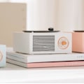Pikkukuva 2 / 5: Vinyyli Bluetooth kaiutin (valkoinen)