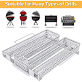 Miniatyrbild 3 av 5: BBQ Mesh M Typ Sågspån BBQ Smoker Box Rostfritt stål