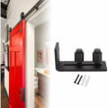 Miniatyrbillede 5 af 5: Portguide glidende jordskinner 1 stk 115*50*65*5 mm (den sorte)