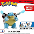 Miniatyrbillede 2 af 5: Elf blastoise 11 cm kampfigur