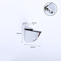 Miniatyrbillede 2 af 4: 4 stk glasclips, glasholdere til badeværelse og køkken, hardware tilbehør, clips rækkevidde er 8-18mm.