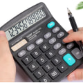 Miniatyrbillede 4 af 4: Special Student Solar Computer Financial Accounting Desktop Lommeregner