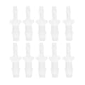 10 st Slang Barb Reducer Fitting PP Akvarium Luftpump Adapter för Silikonslanganslutning 3.9-6.4mm