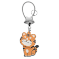 Pikkukuva 1 / 3: 1kpl Suloinen Tiger Avaimenperä Riipus Pieni Hieno Avaimenperä Riippuva Decor Avaimenperä Tiger Riipus 5.5X4.6CM Metal