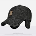 Miniatyrbild 5 av 5: Vinteröronskyddade män cap Snapback cap Hiphop-baseballhattar Dark gray