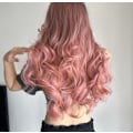 Pikkukuva 2 / 3: Gradient Pink Bangs pitkät kiharat hiukset (lc6018)