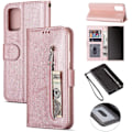 Pikkukuva 1 / 5: Samsung Galaxy A71 Wallet phone case Rose Gold