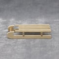 Miniatyrbillede 3 af 3: 2stk Dukkehus Slæde Ornament Jul Scene Model