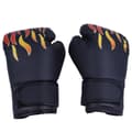 Svarta barnboxningshandskar för Muay Thai, sparring, stansning, kickboxning och grappling