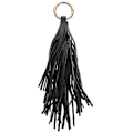 Miniatyrbillede 1 af 2: Fashion Car Pendant Nøglering Kvinder Håndtaske Nøglering Ring Holder Charm Pu Læder kvaster Taske Tilbehør (sort)