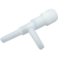 Miniatyrbillede 1 af 5: Regulatorventil, 10 stk. Akvarium akvarium plast 3-vejs luftpumpe regulatorventiler hvid，