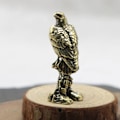 Miniatyrbillede 3 af 5: 4 stk håndlavet ørnefigur Nem at rengøre kobber Antik håndlavet ørnestatue til skrivebordet