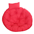 Miniatyrbillede 1 af 4: Aftagelig og vaskbar tyk hængende stolehynde Big Red cushion Round Diameter 115CM