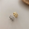 Pikkukuva 4 / 5: Ring Metallic Element Geometry Stud Girls&#39; Muotikorut AC1900