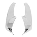 2 Front Tåkelys Griller ABS Krom Tåkelysdeksler Erstatning for Mazda 3 2019 2021