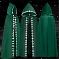 Miniatyrbillede 2 af 5: Heksekostume Gothic Reaper Hættekappe Farve2 4XL